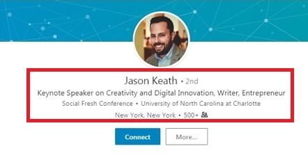 heading for linkedin