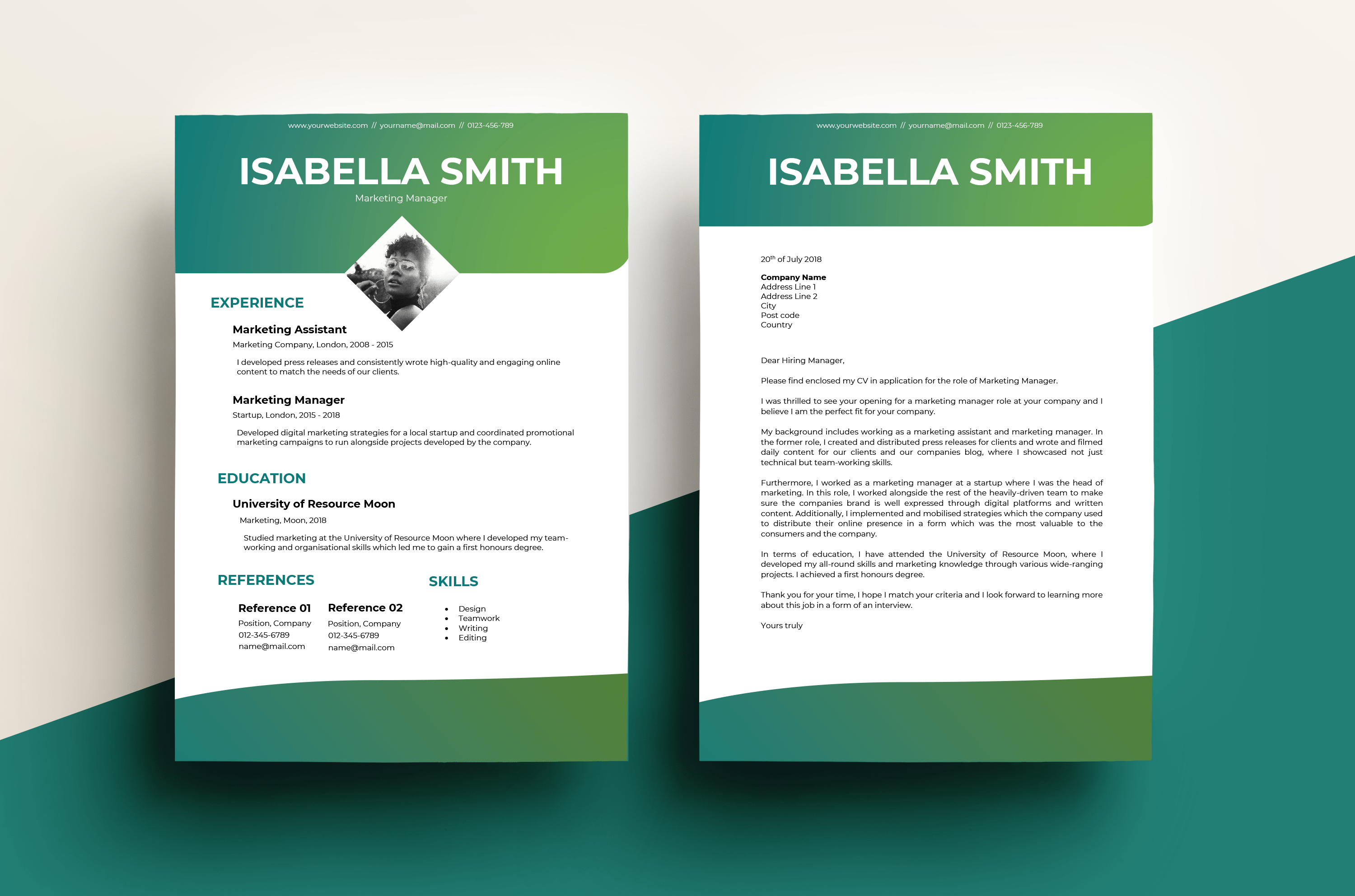 Resume writing and cover letter writing